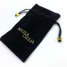 Customized Logo Cheap Velvet Drawstring Pouch /Jewelery Velvet Bag